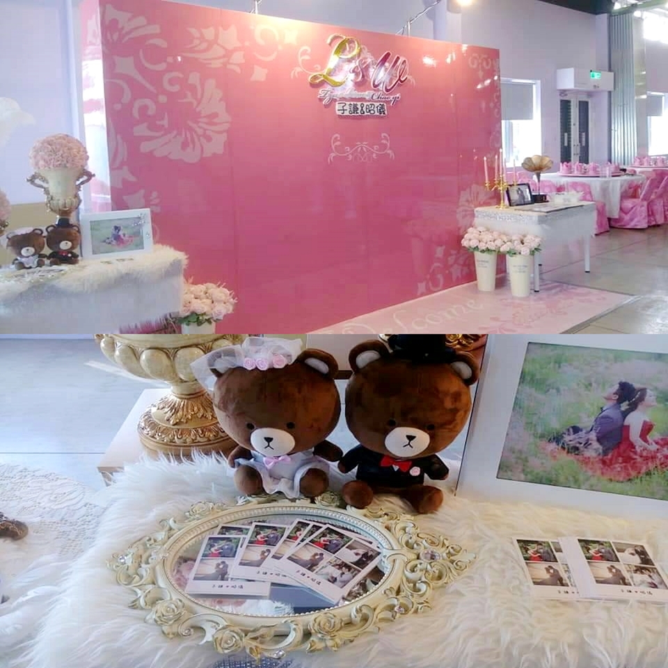 ❤特愉花坊婚禮會場佈置❤