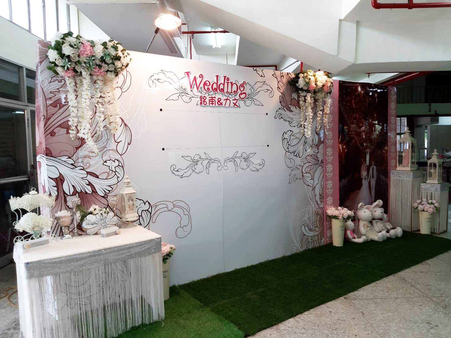 ❤特愉花坊婚禮會場佈置❤