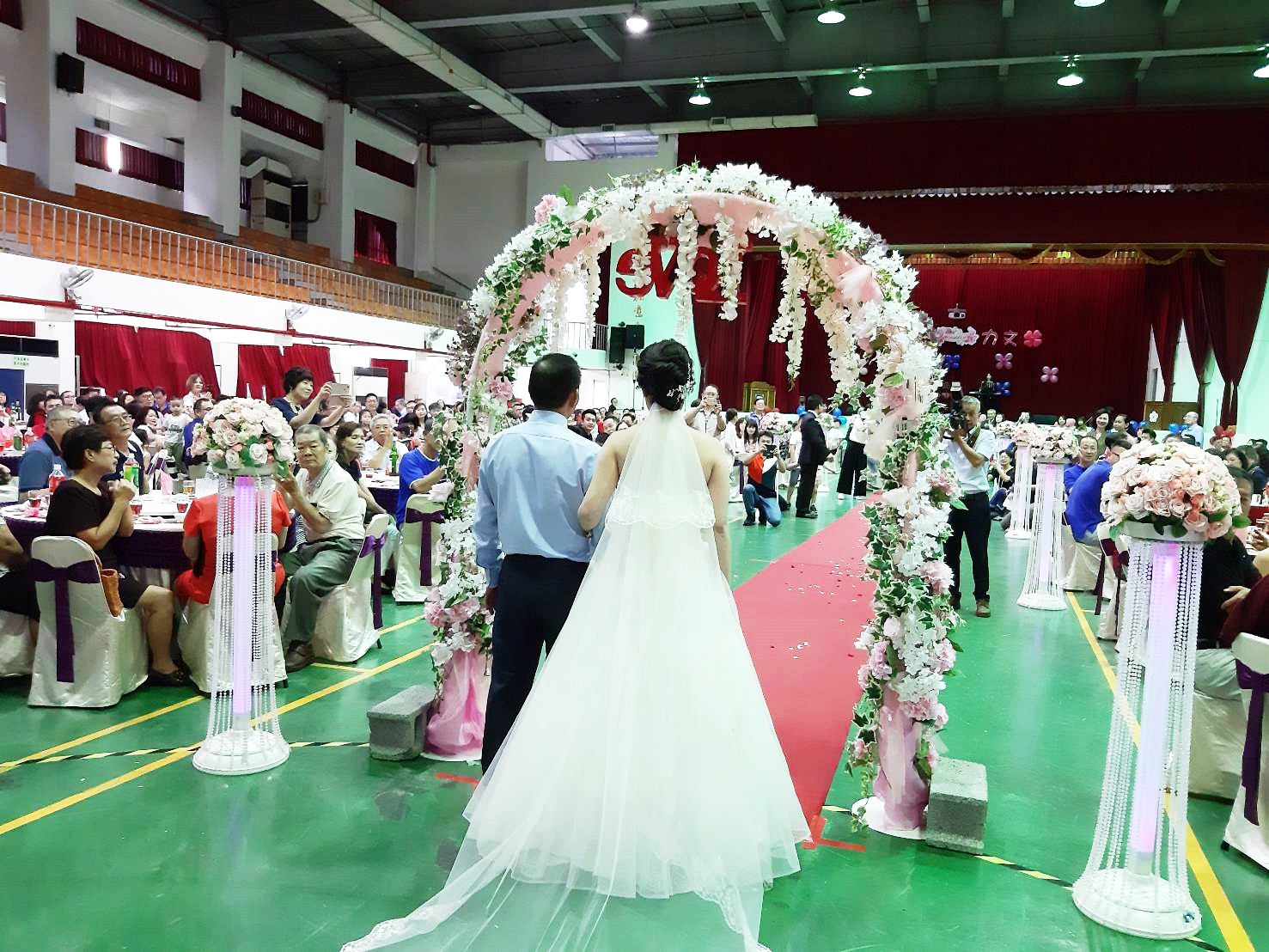 ❤特愉花坊婚禮會場佈置❤