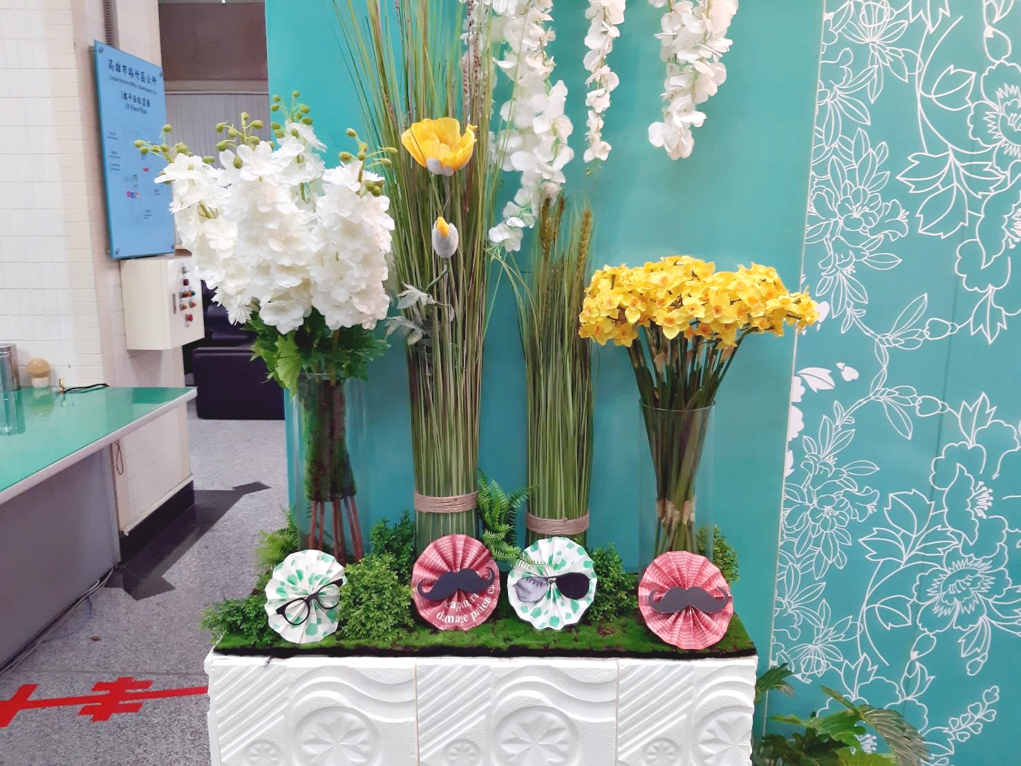 ❤特愉花坊爸爸節會場佈置❤