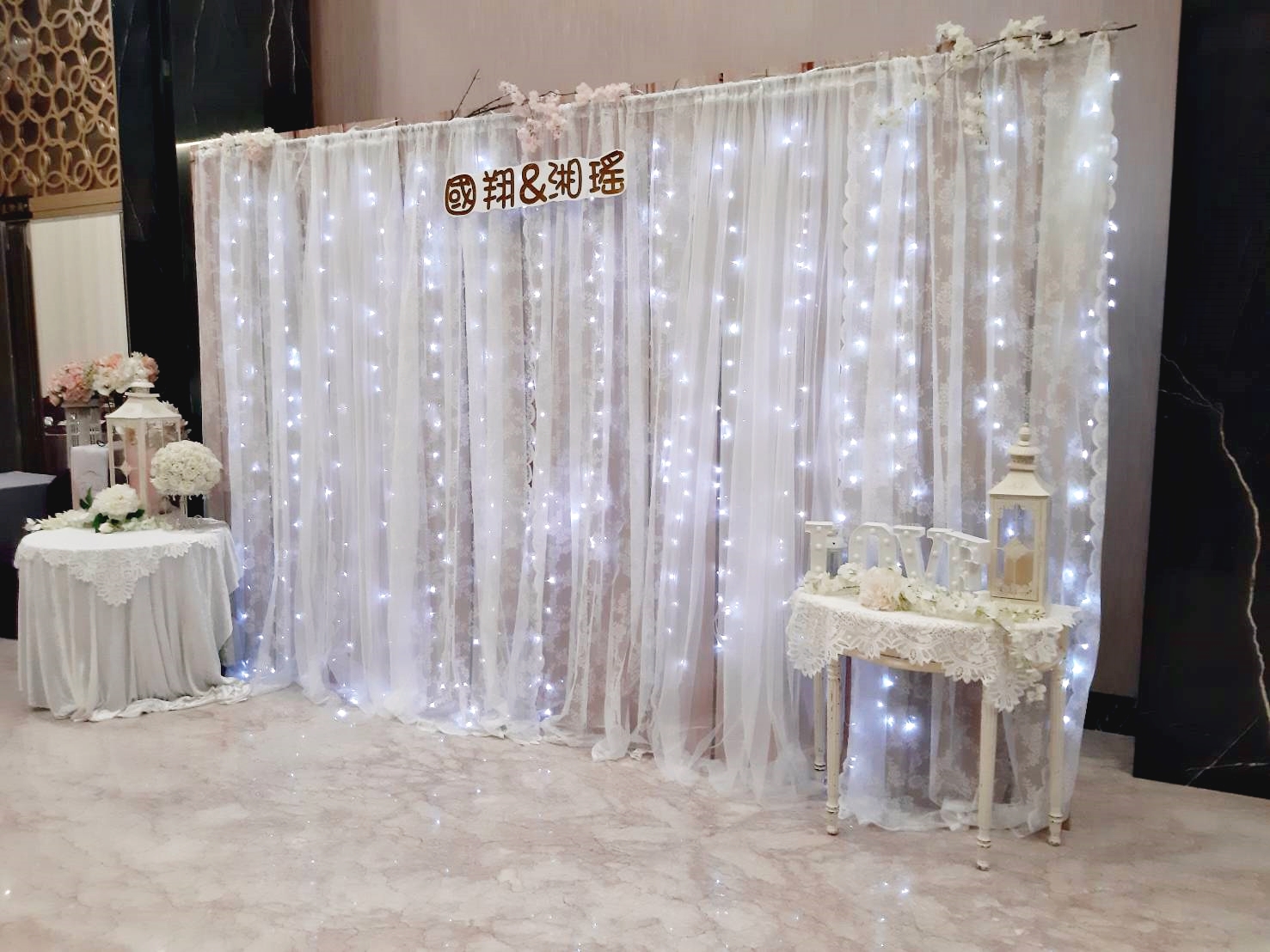 ❤特愉花坊婚禮會場佈置❤