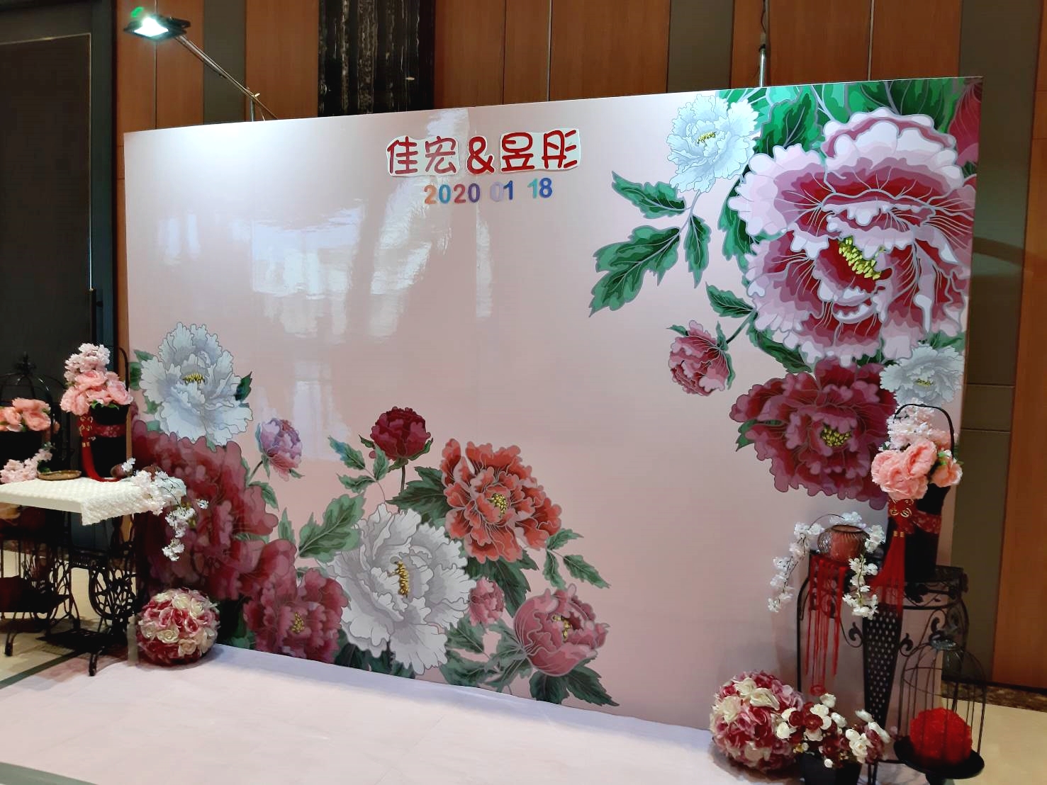 ❤特愉花坊婚禮會場佈置❤