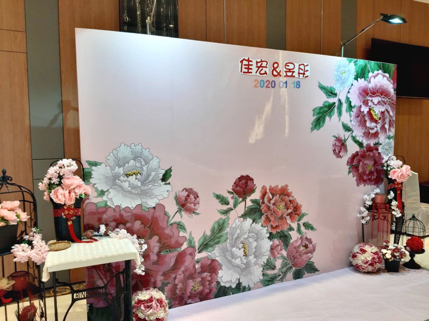 ❤特愉花坊婚禮會場佈置❤