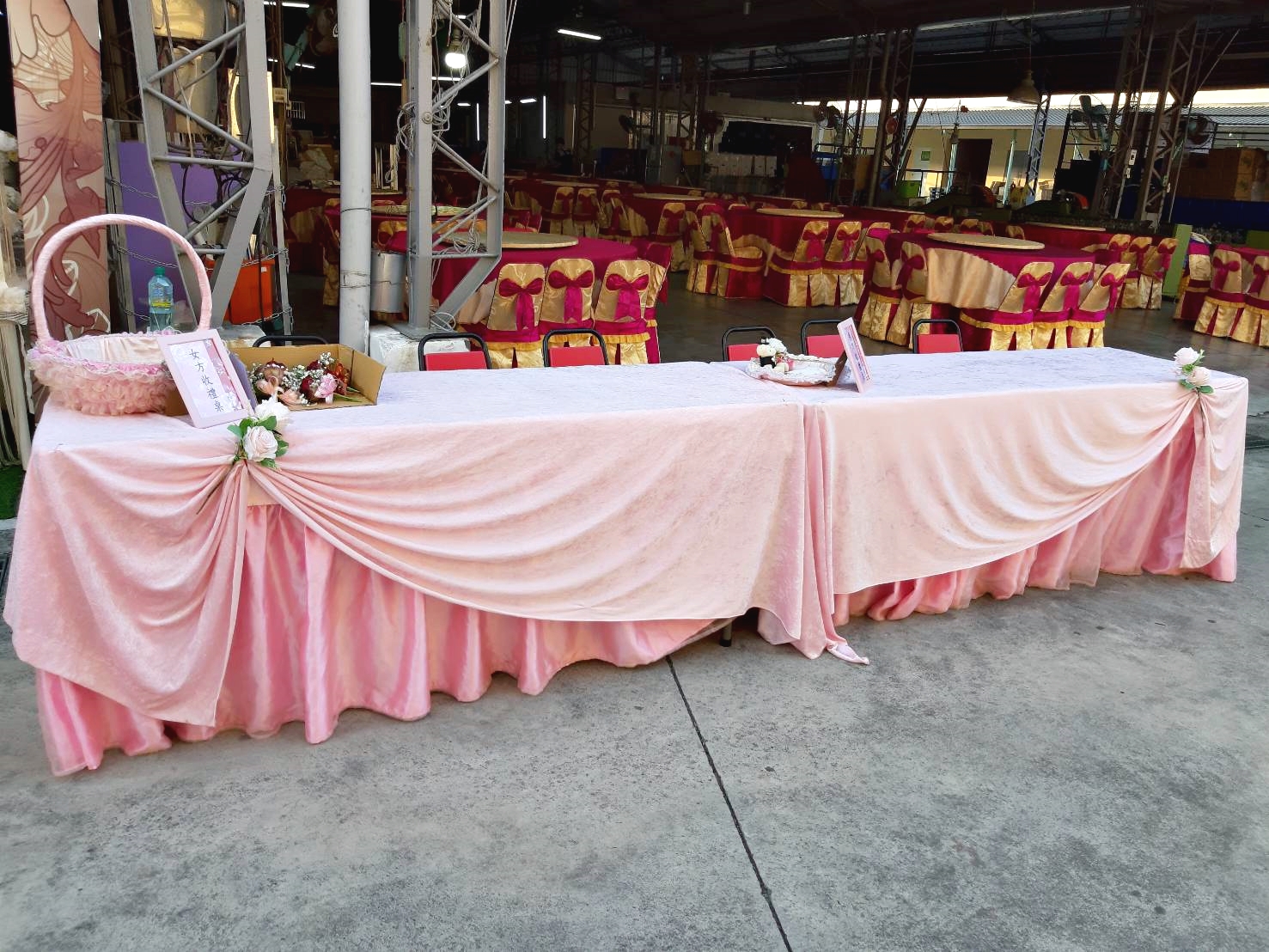 ❤特愉花坊婚禮會場佈置❤