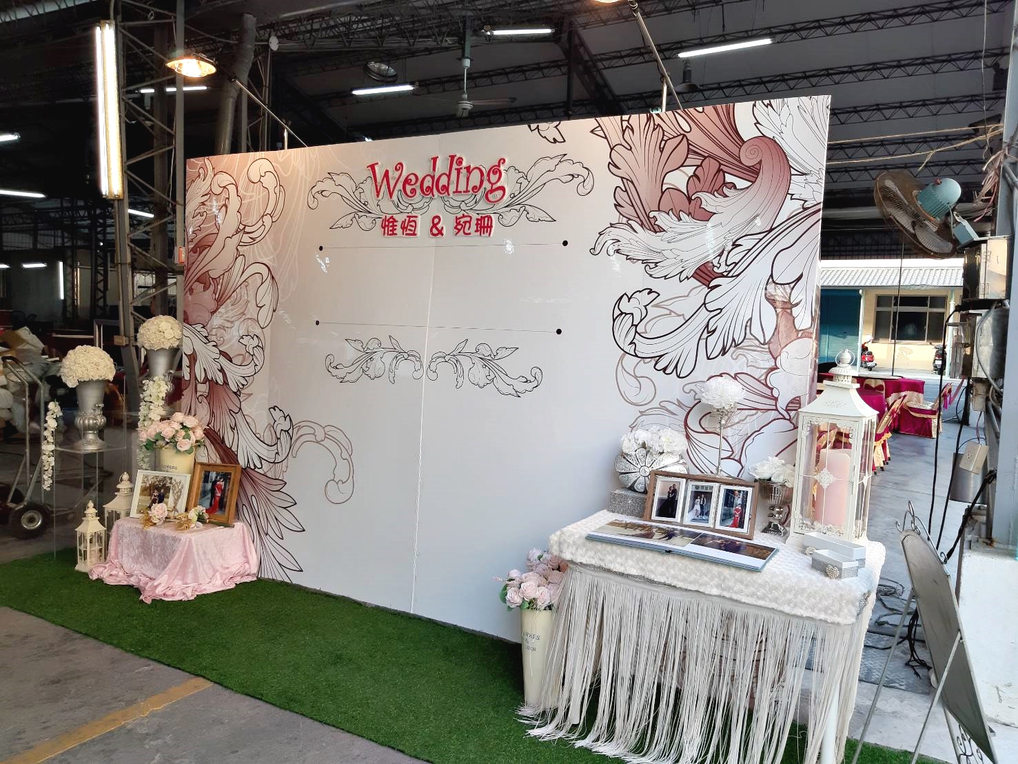 ❤特愉花坊婚禮會場佈置❤