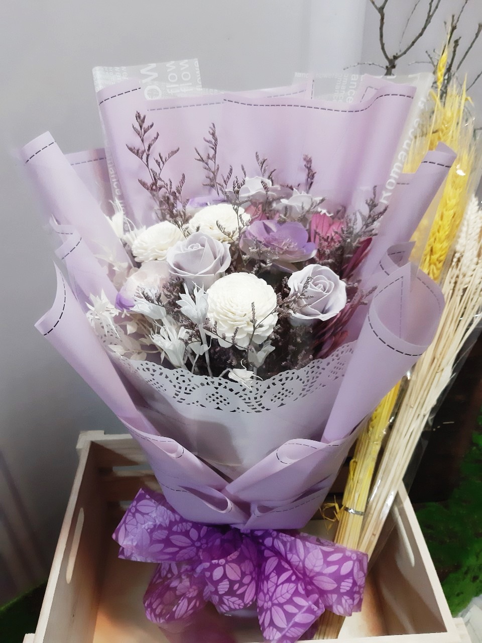 畢業季花禮/永生花花束/盒裝永生花花禮