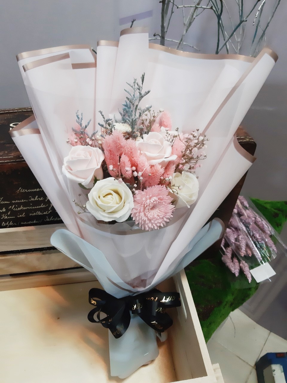 畢業季花禮/永生花花束/盒裝永生花花禮