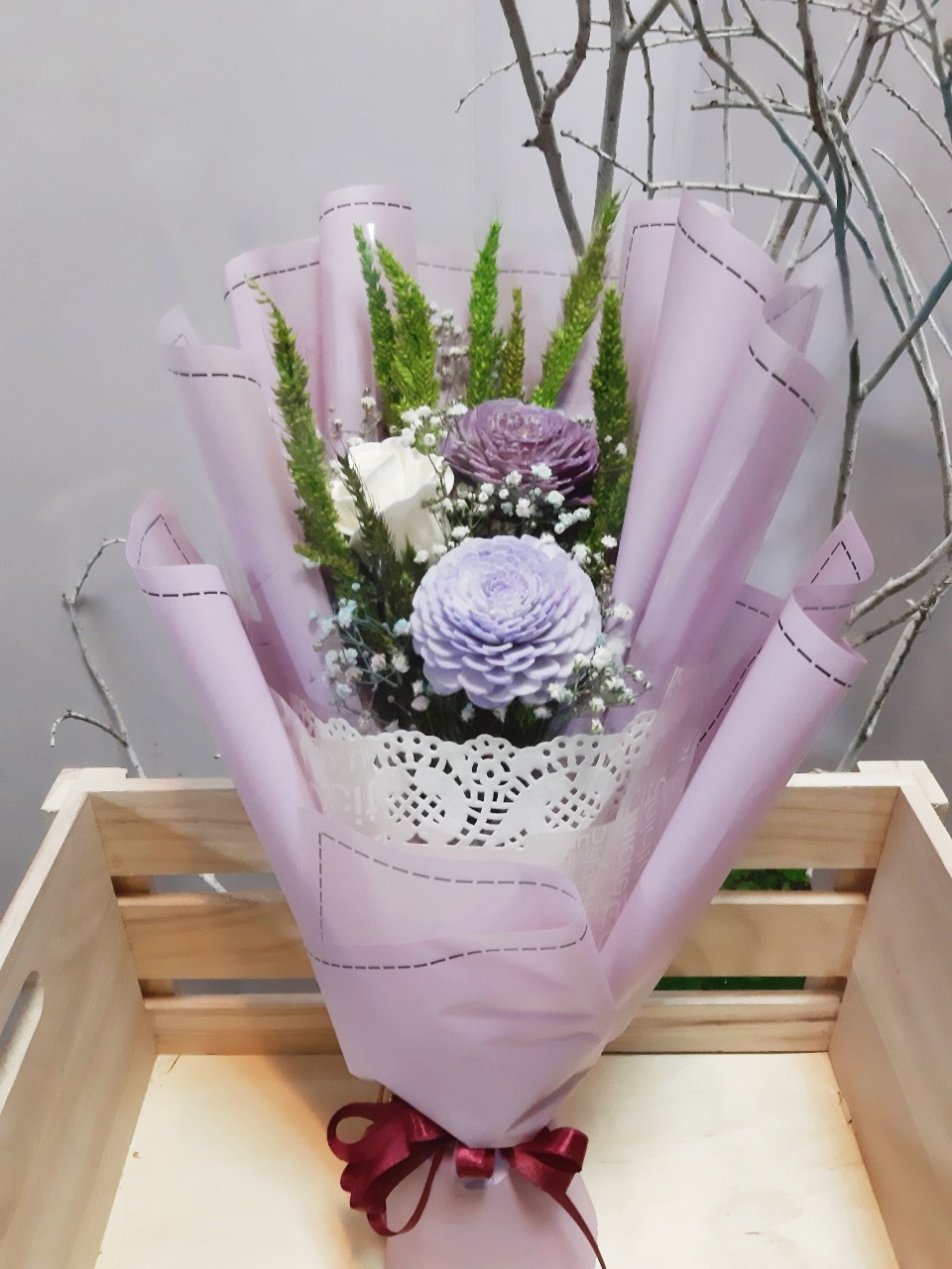 畢業季花禮/永生花花束/盒裝永生花花禮