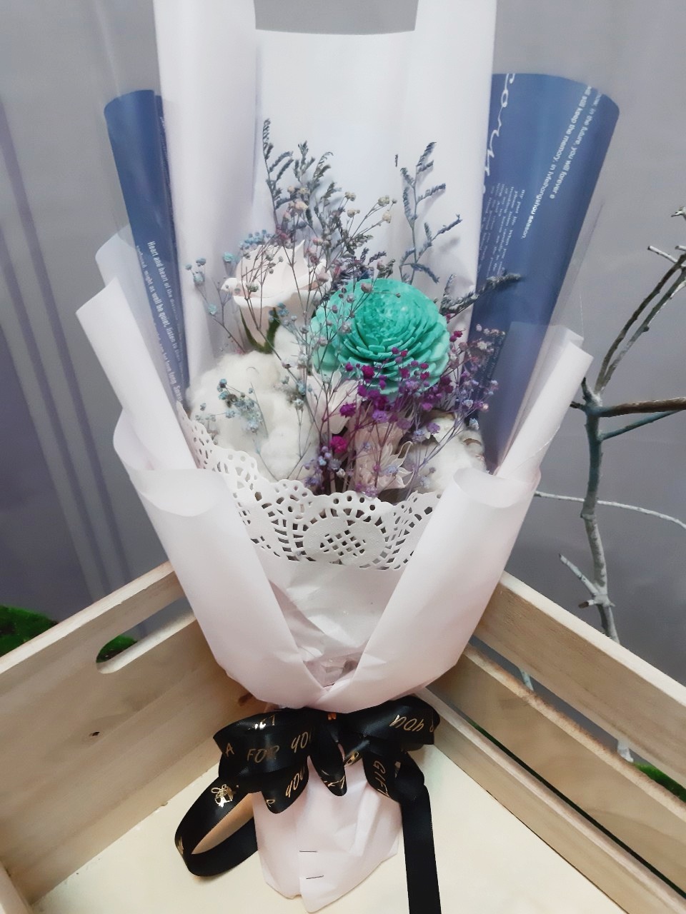 畢業季花禮/永生花花束/盒裝永生花花禮