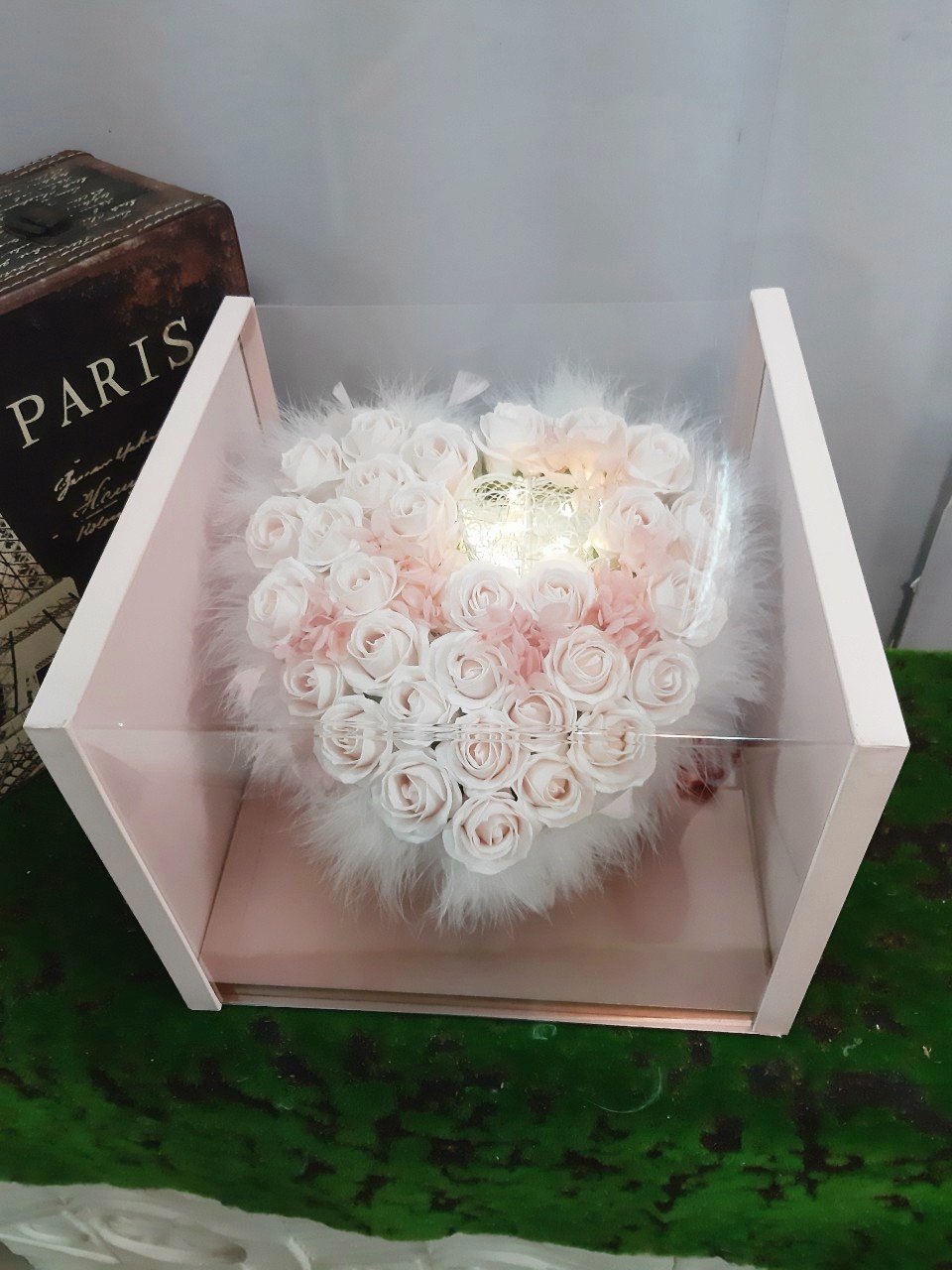 精緻盒裝玫瑰花禮