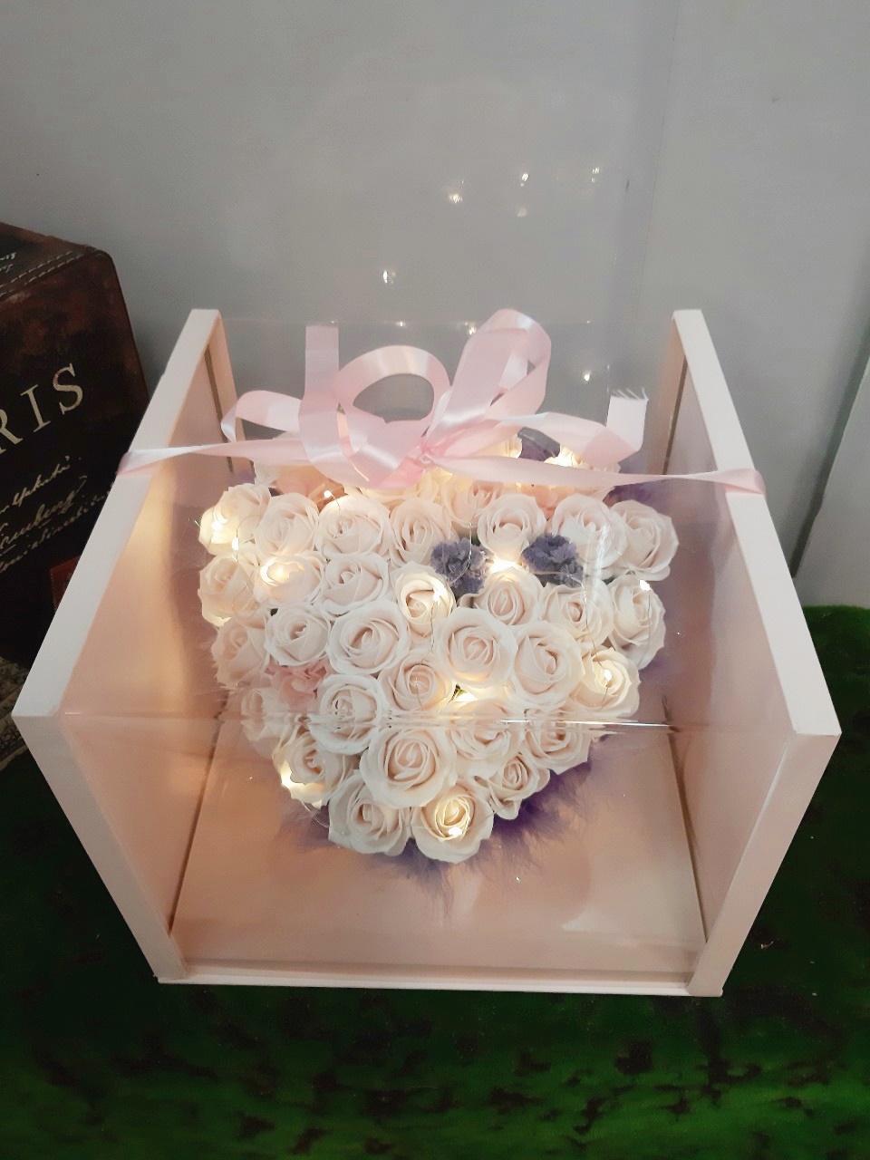 精緻盒裝玫瑰花禮