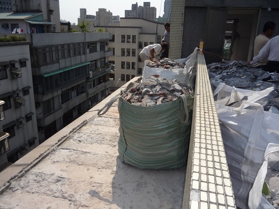 屋頂PU防水隔熱施工圖