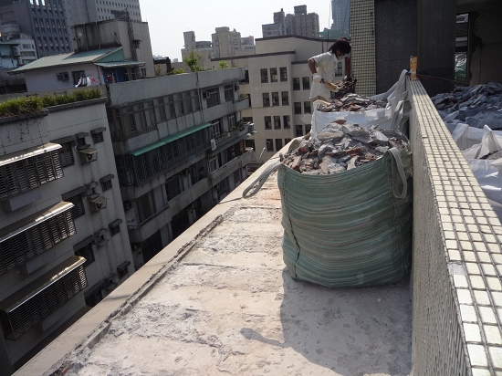 屋頂PU防水隔熱施工圖