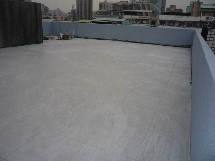 屋頂PU防水隔熱施工圖