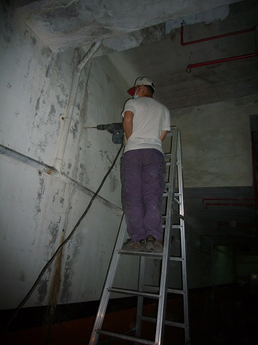 高壓灌注止漏施工圖