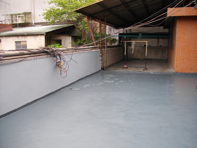 水性彈性防水膠施工圖