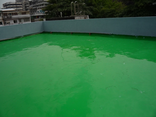 水性彈性防水膠施工圖