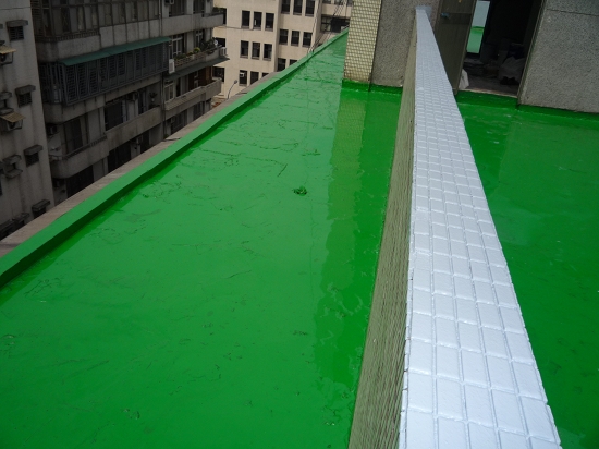 水性彈性防水膠施工圖