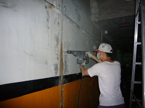 高壓灌注止漏施工圖