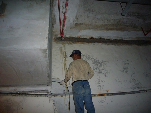 高壓灌注止漏施工圖