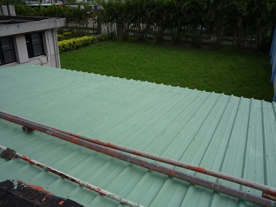 鐵皮屋漏水防水施工圖