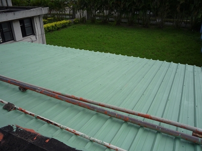 鐵皮屋漏水防水施工圖