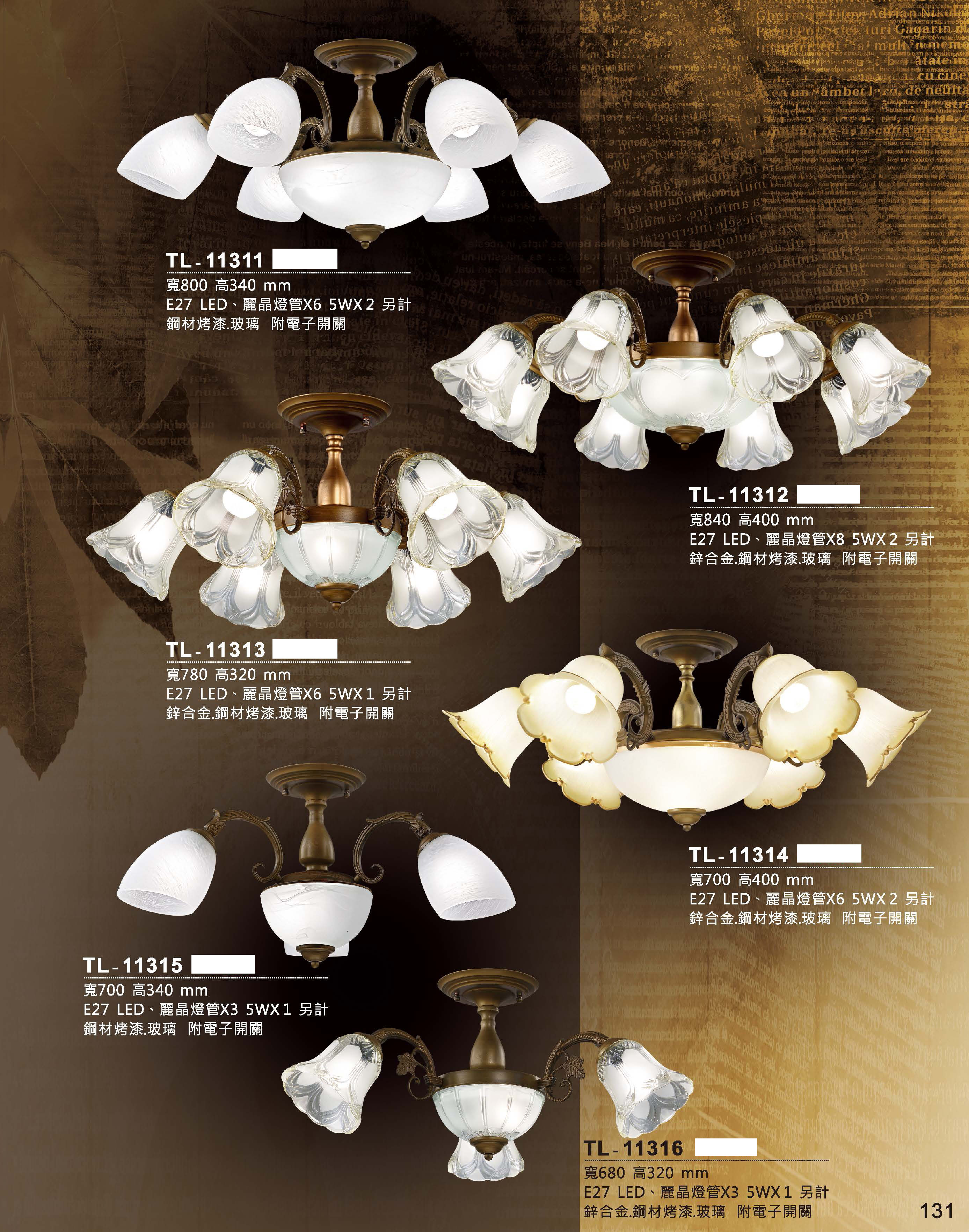 藝術吊燈TL-11311