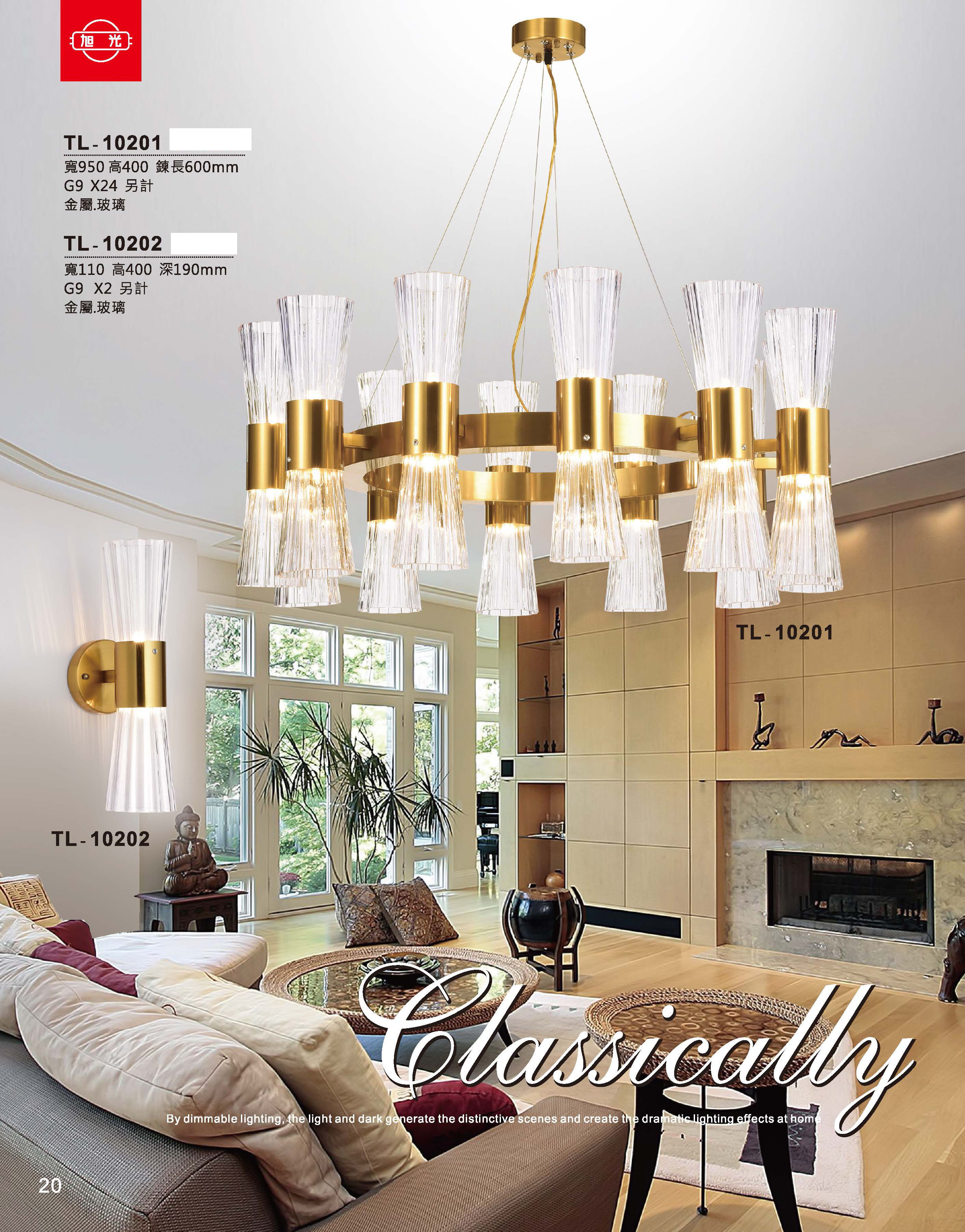 藝術吊燈TL-10201