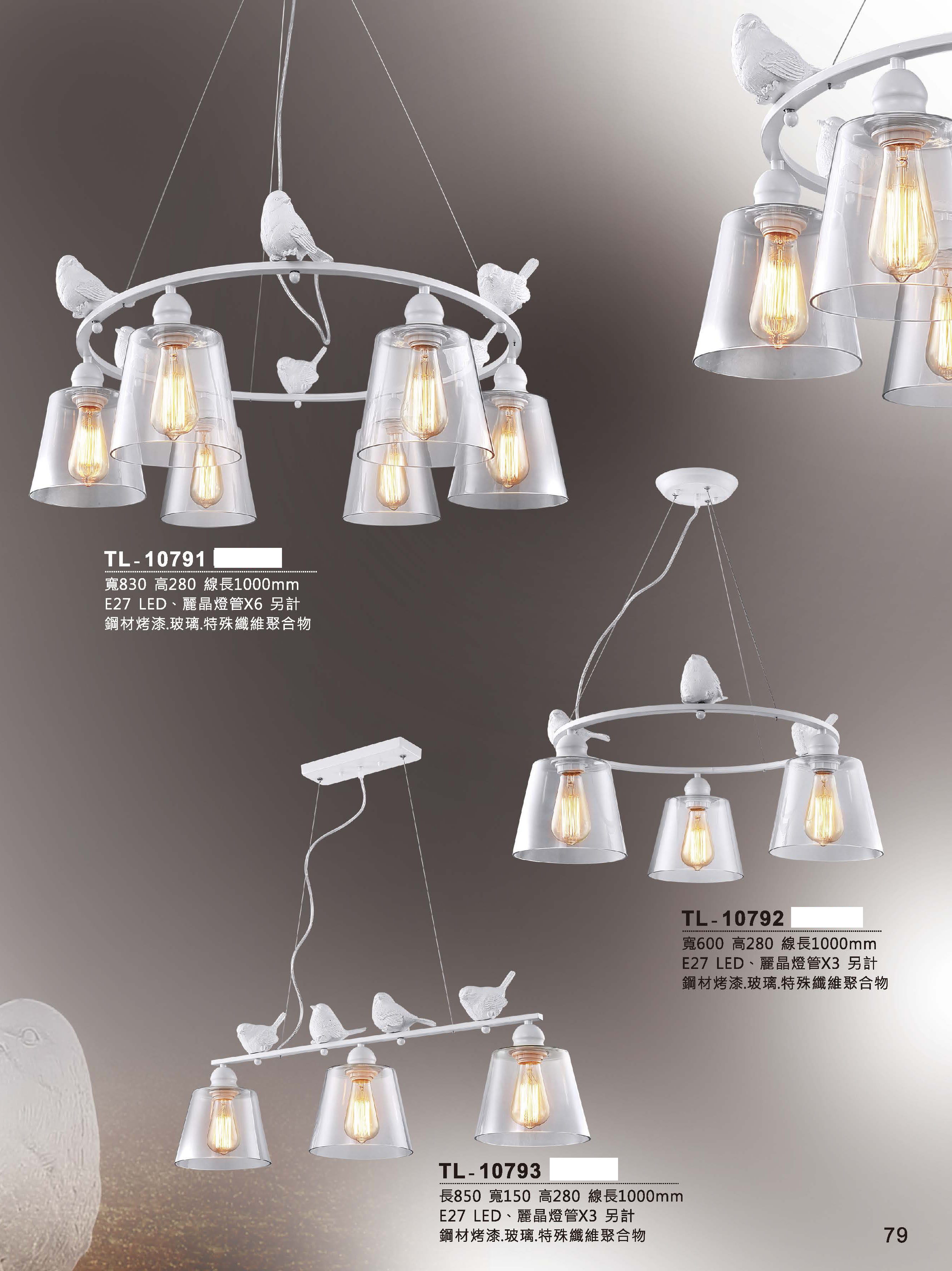 藝術吊燈TL-10791