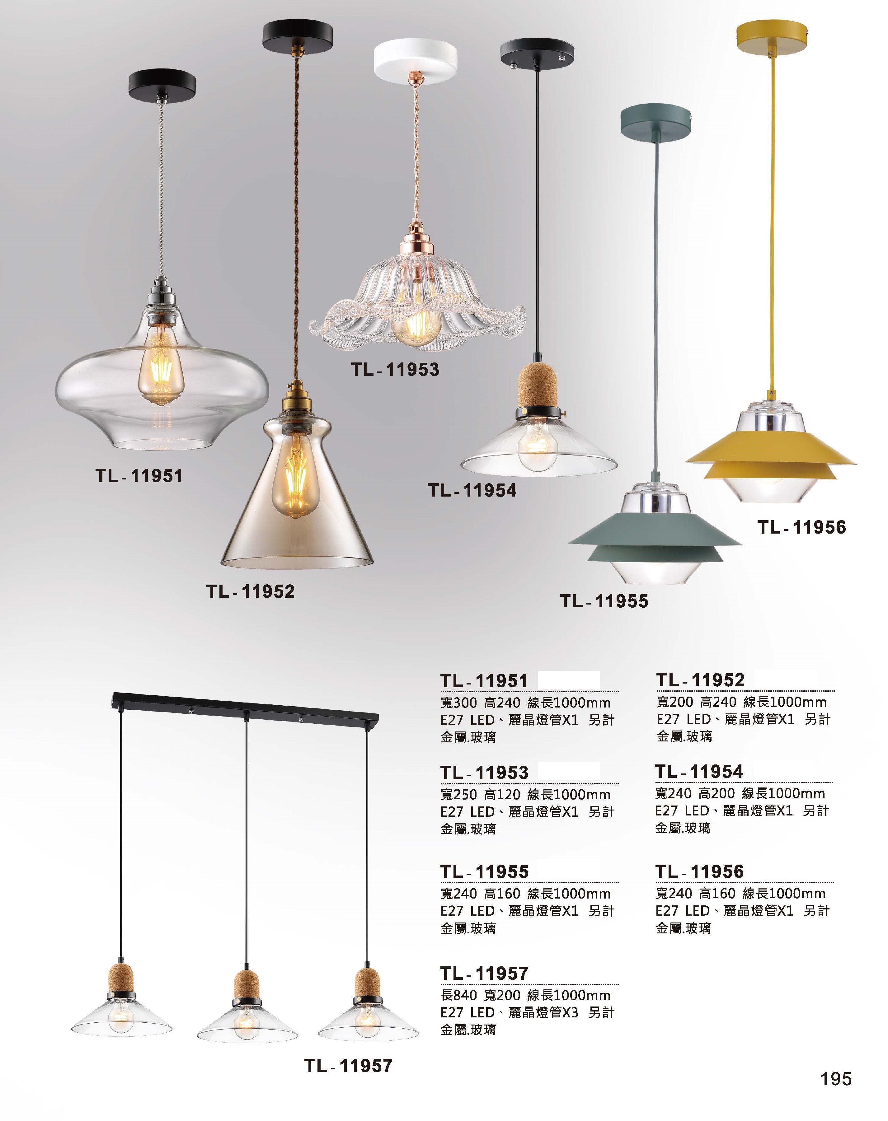 藝術吊燈TL-11951