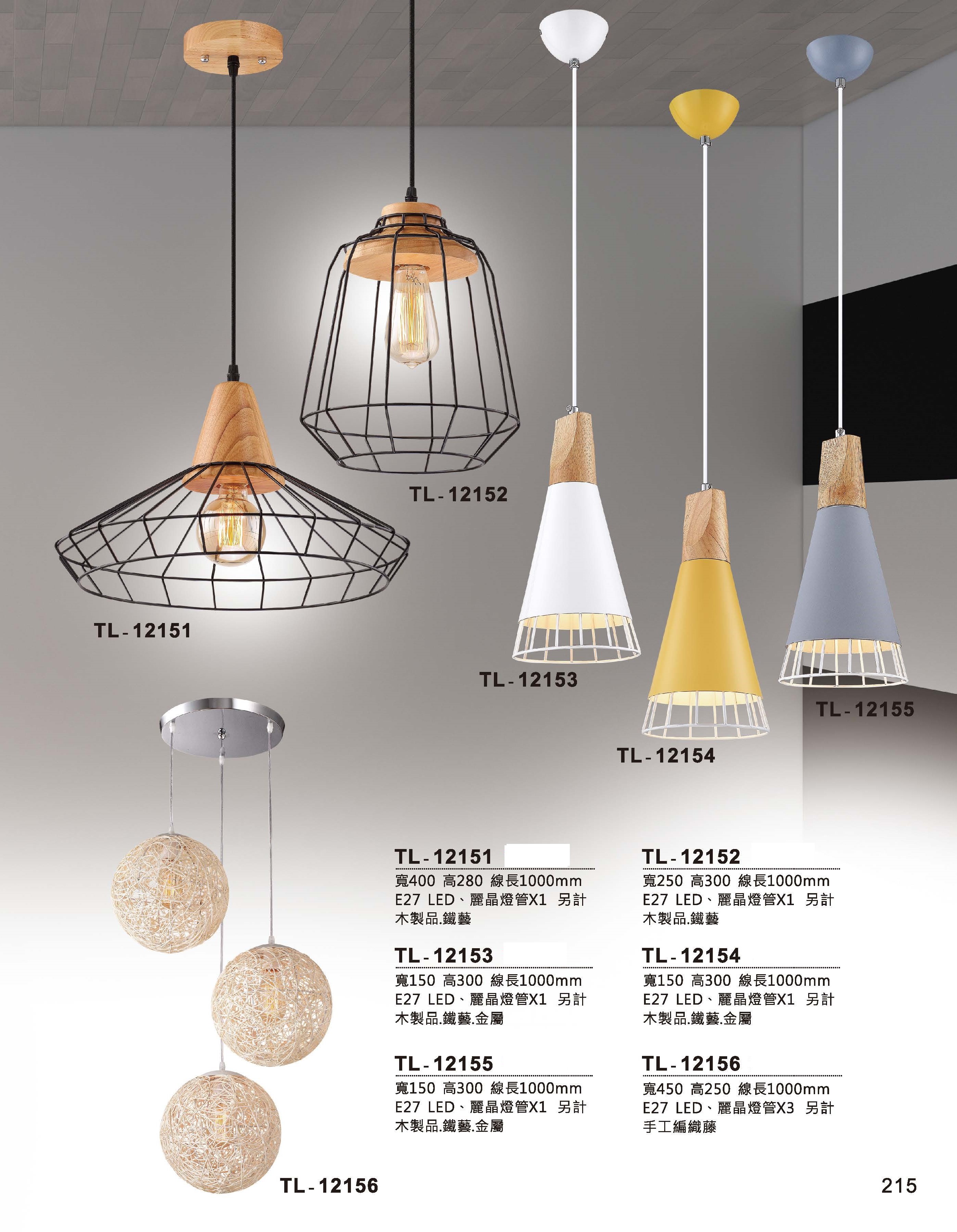 藝術吊燈TL-12151