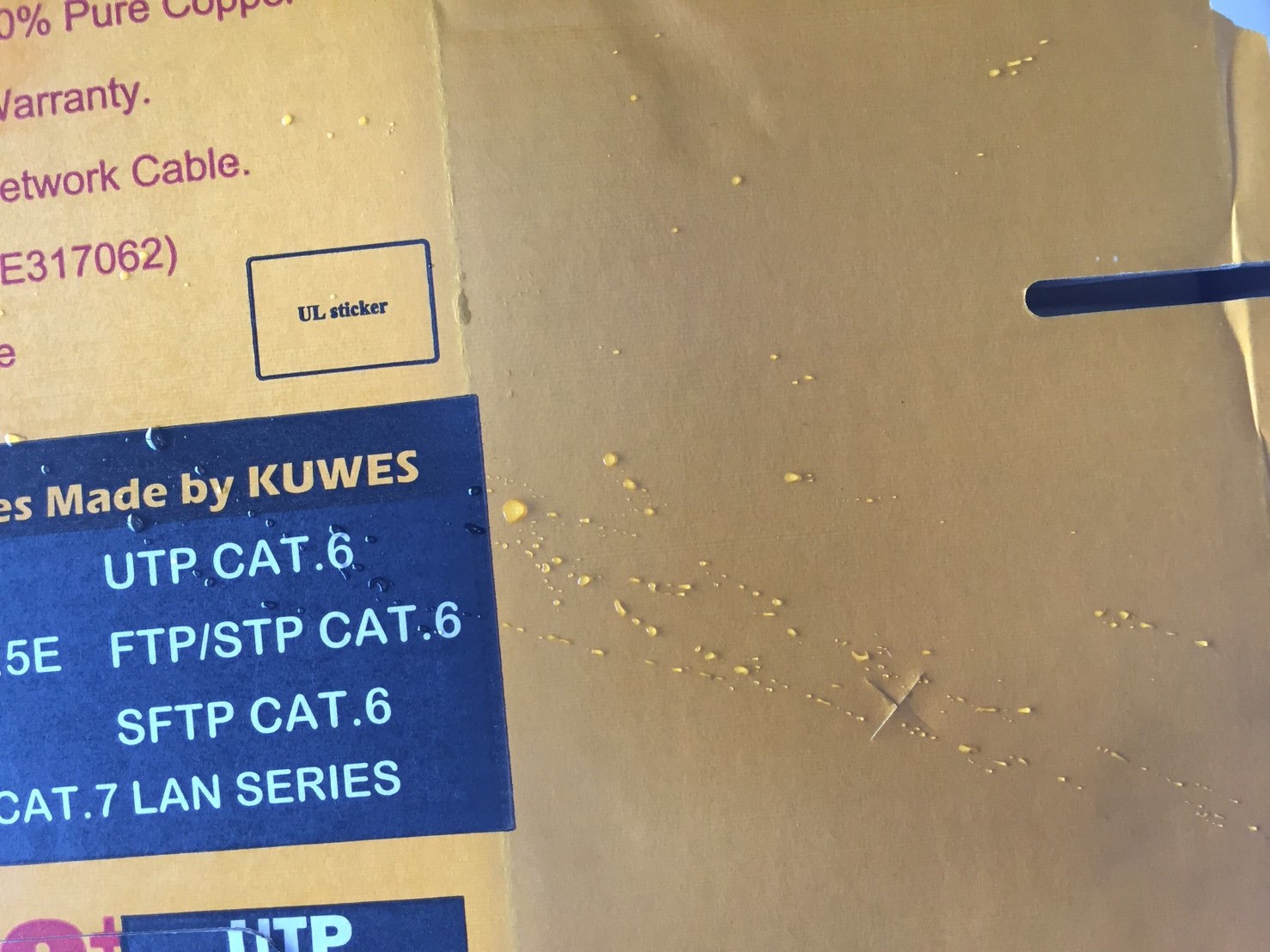 防潮、防脫墨紙箱