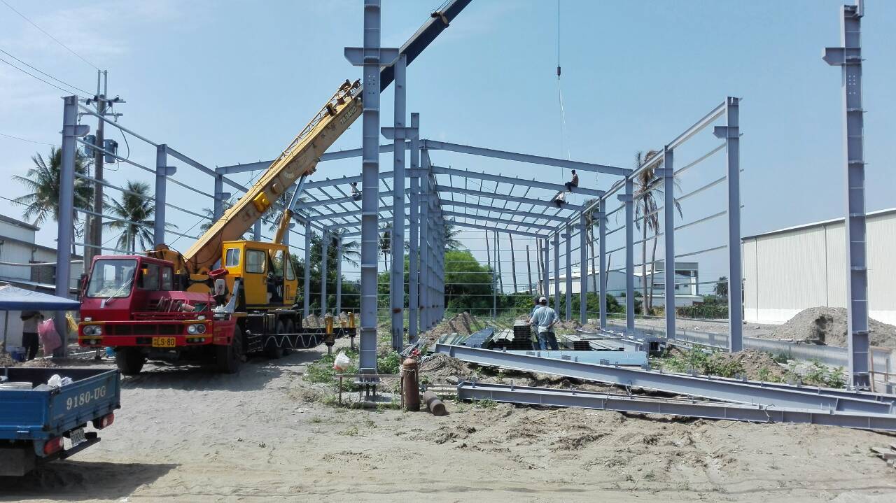 廠房鋼骨結構工程3