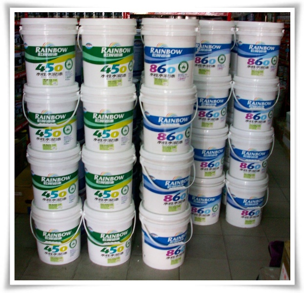 虹牌水性水泥漆