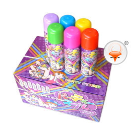 新一代不燃性環保噴式彩帶(一瓶)