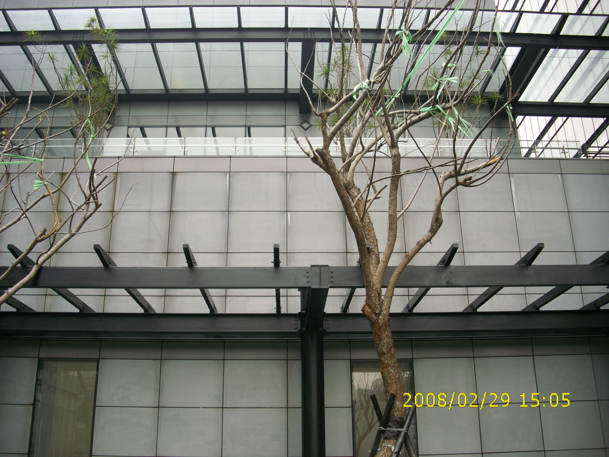 內湖電視台鋼構雨遮03