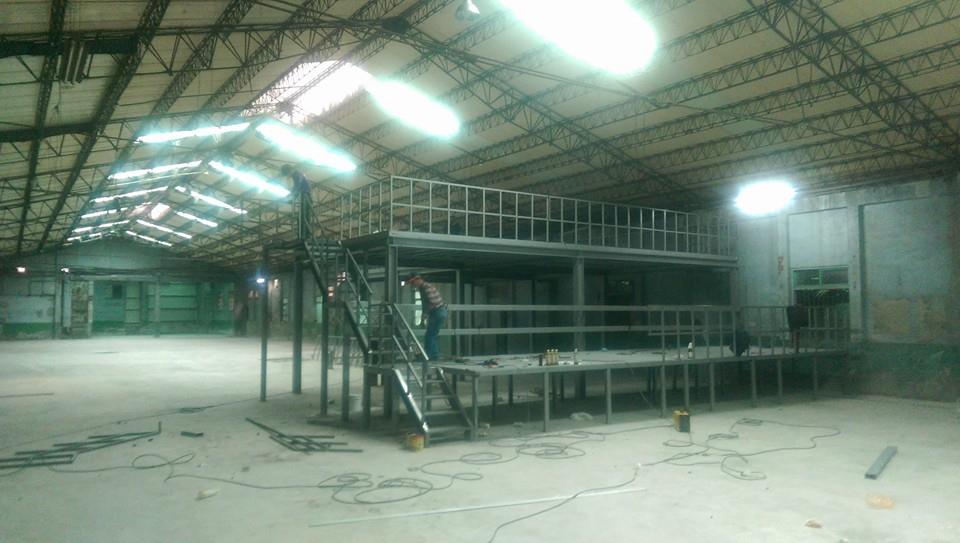 土城科技案鋼架平台03