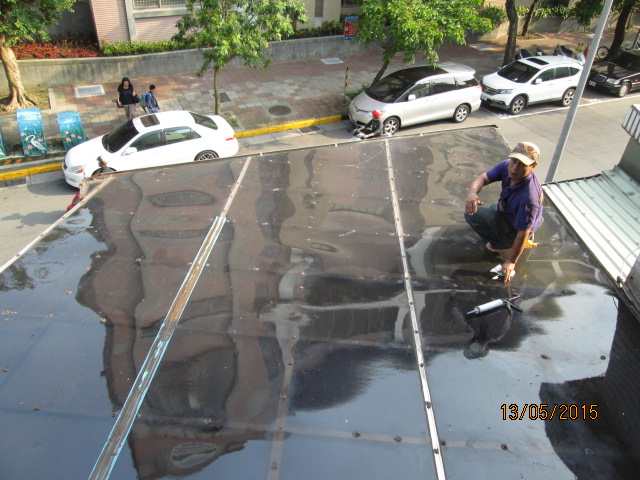 內湖民房採光罩汰換02