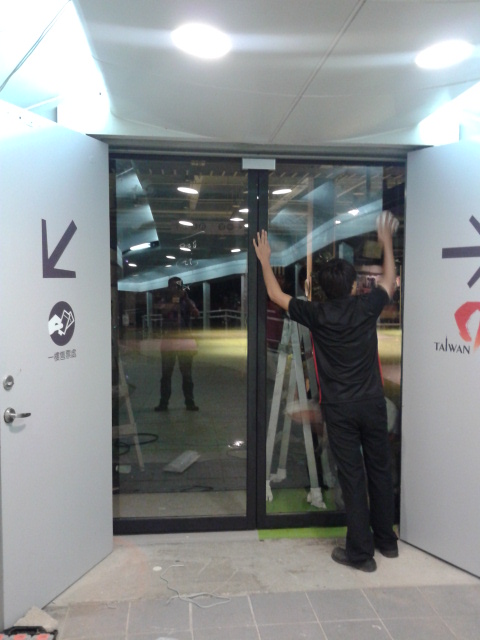 新竹賣場自動門01