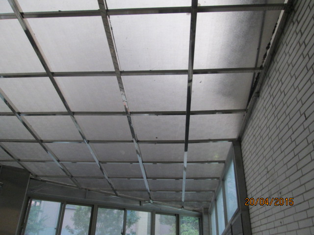 內湖民房採光罩汰換01