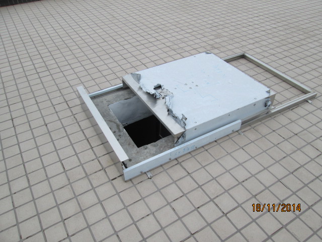 林口住宅案爬梯及滑動式水箱蓋02