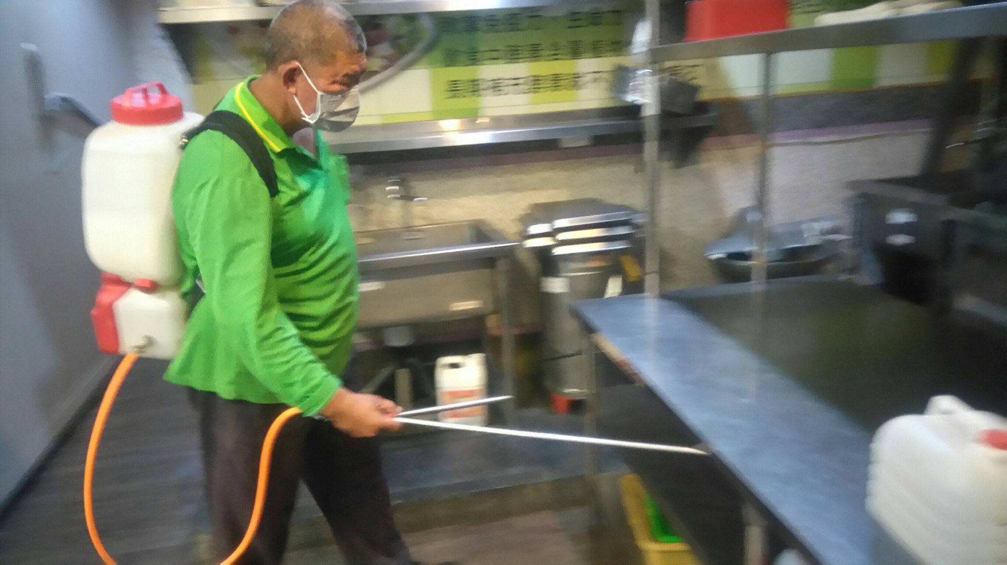 餐廳廚房除蟲消毒