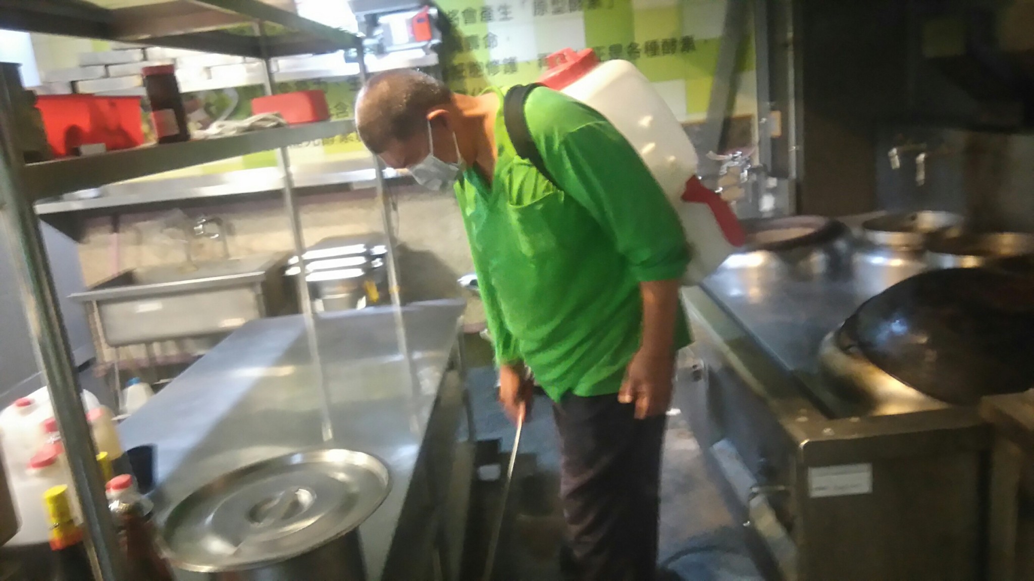 餐廳廚房除蟲消毒