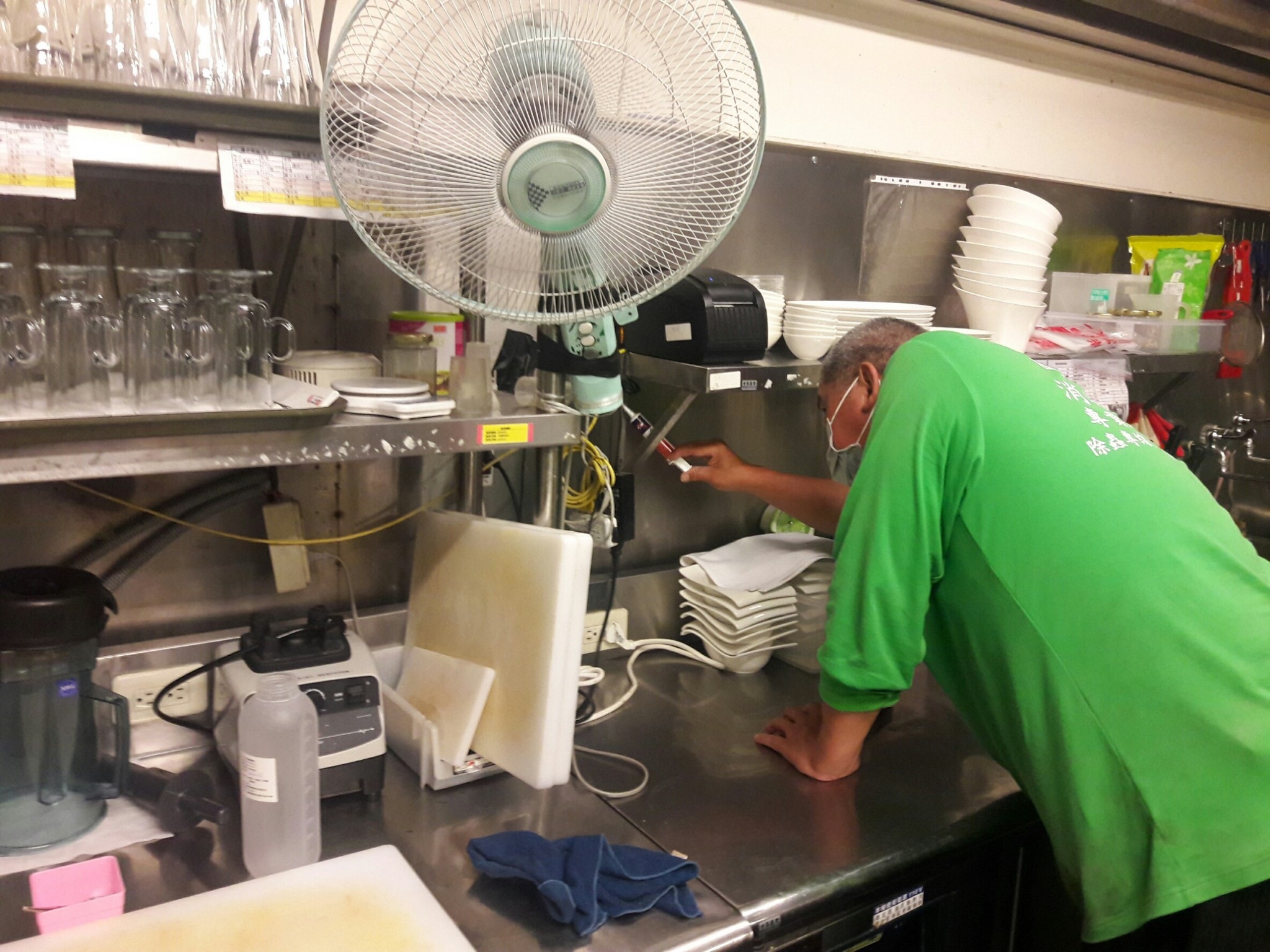 餐廳廚房除蟲消毒