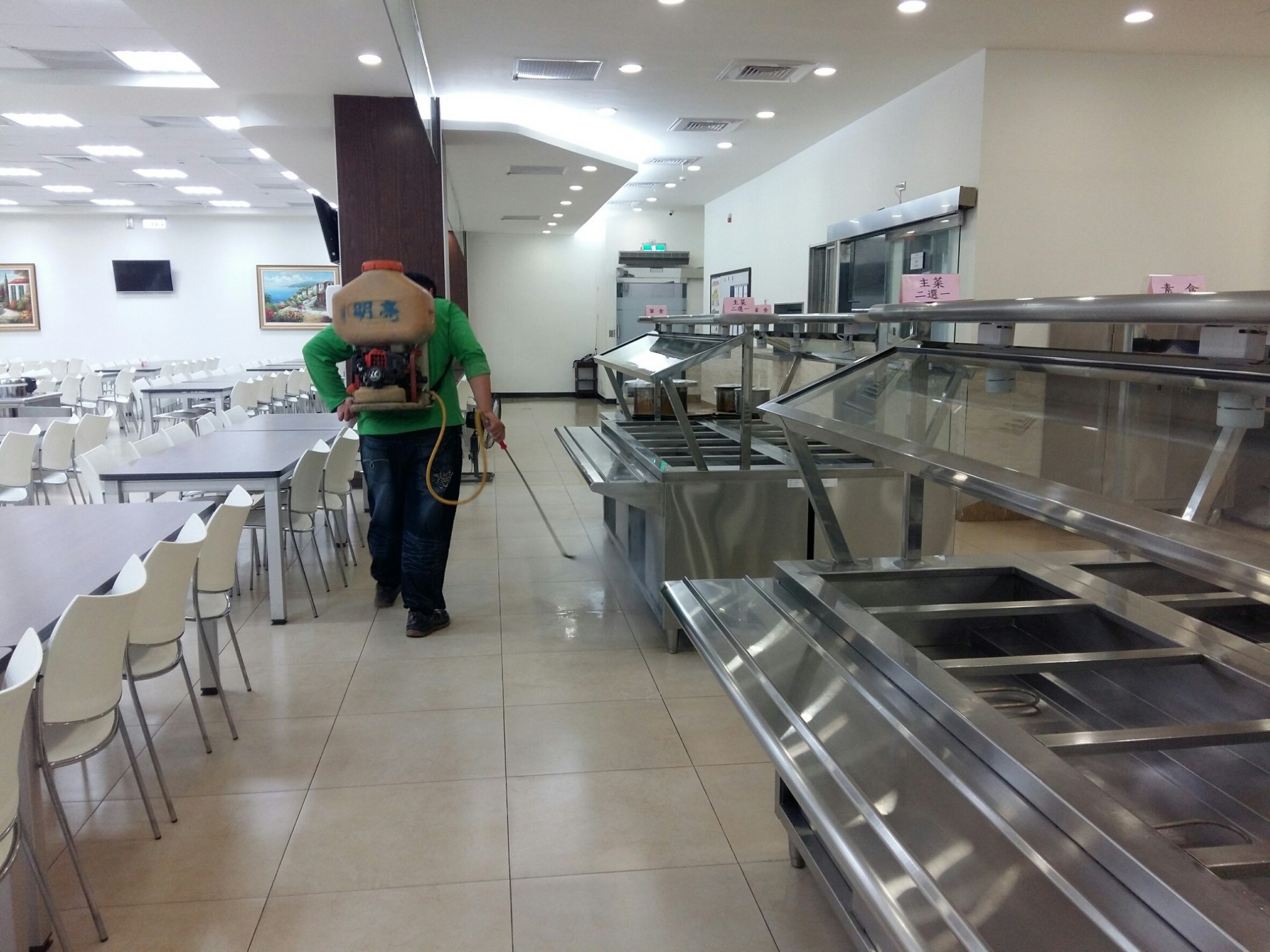 餐廳廚房除蟲消毒