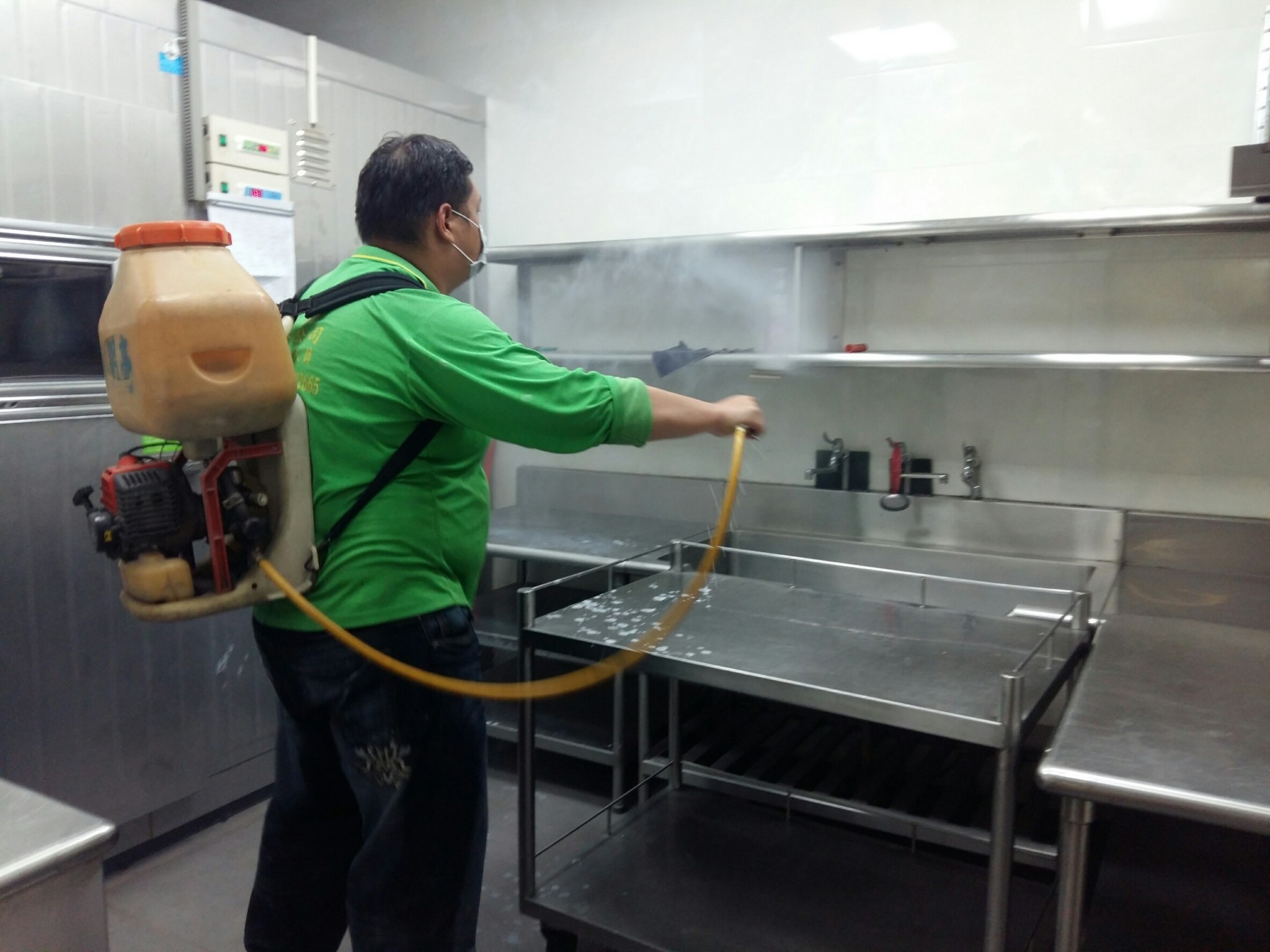 餐廳廚房除蟲消毒