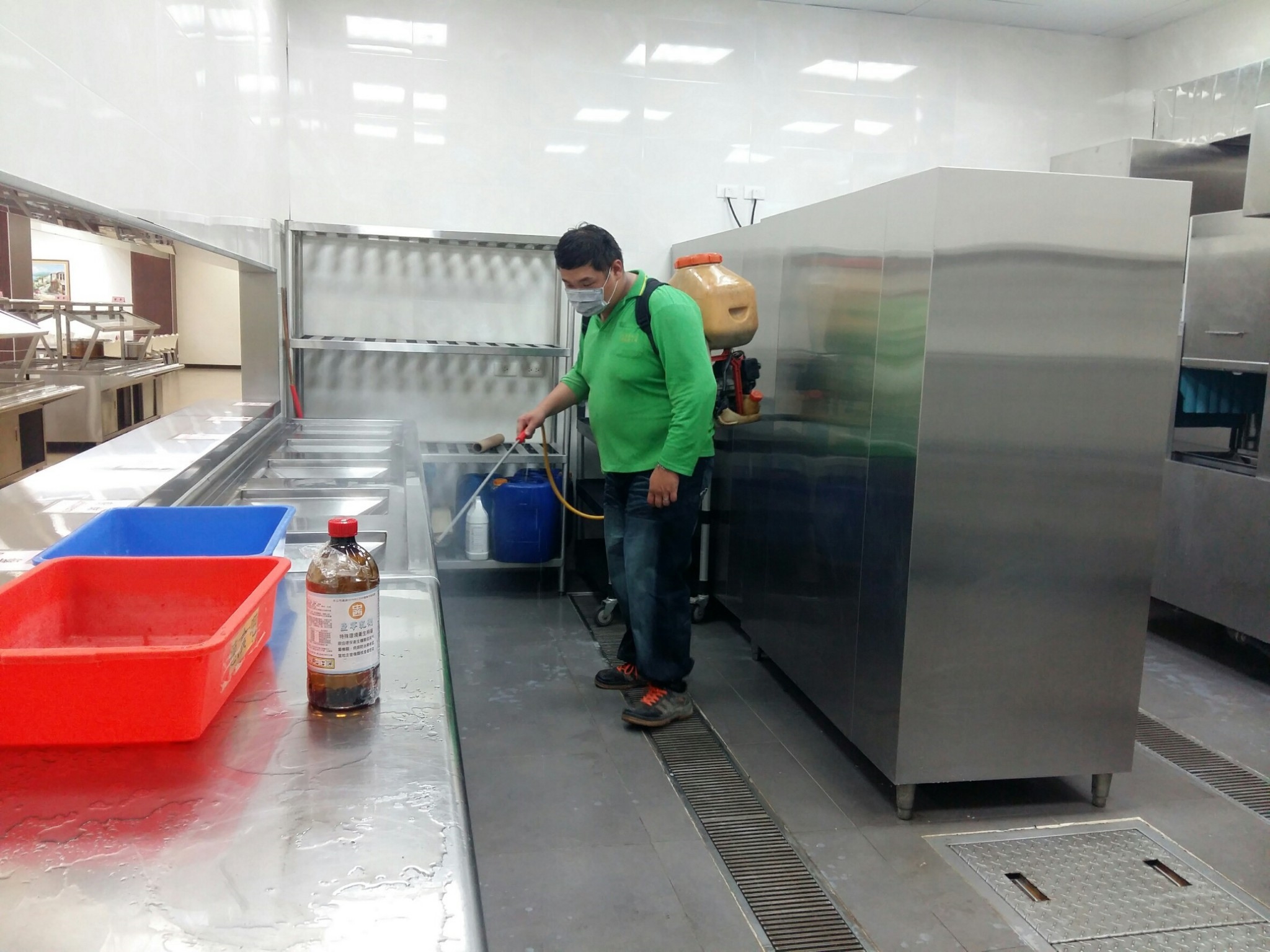 餐廳廚房除蟲消毒