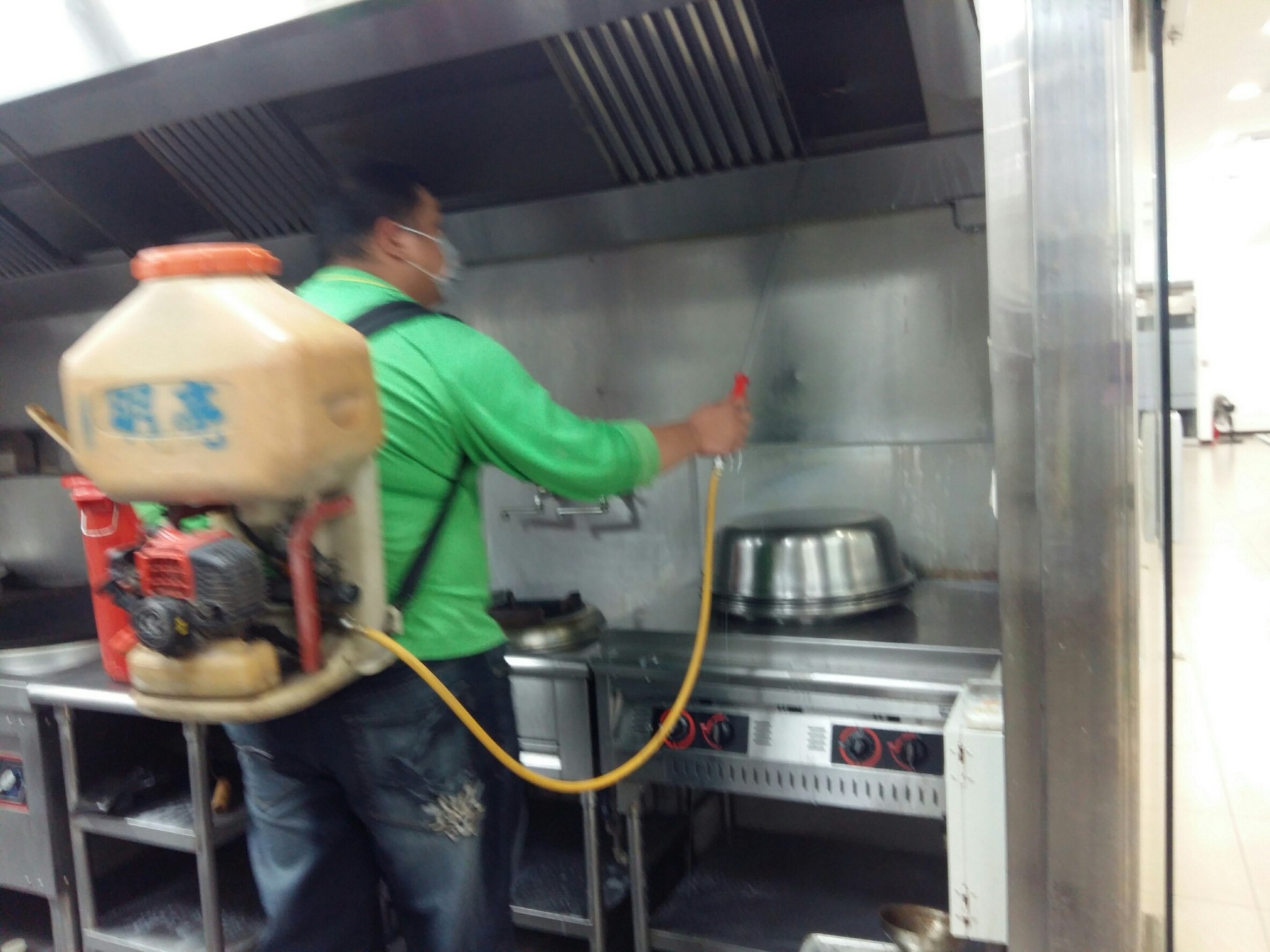 餐廳廚房除蟲消毒