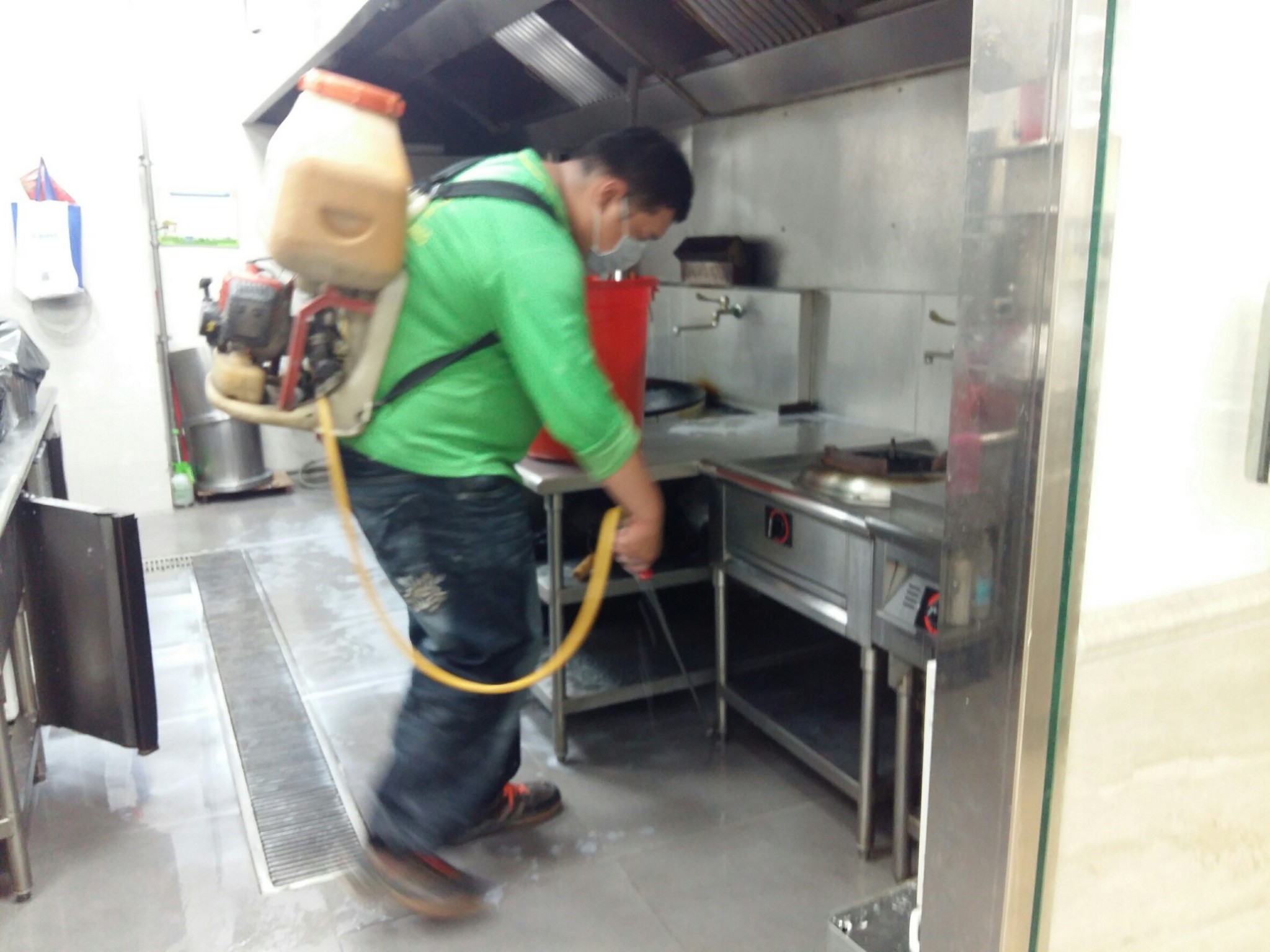 餐廳廚房除蟲消毒