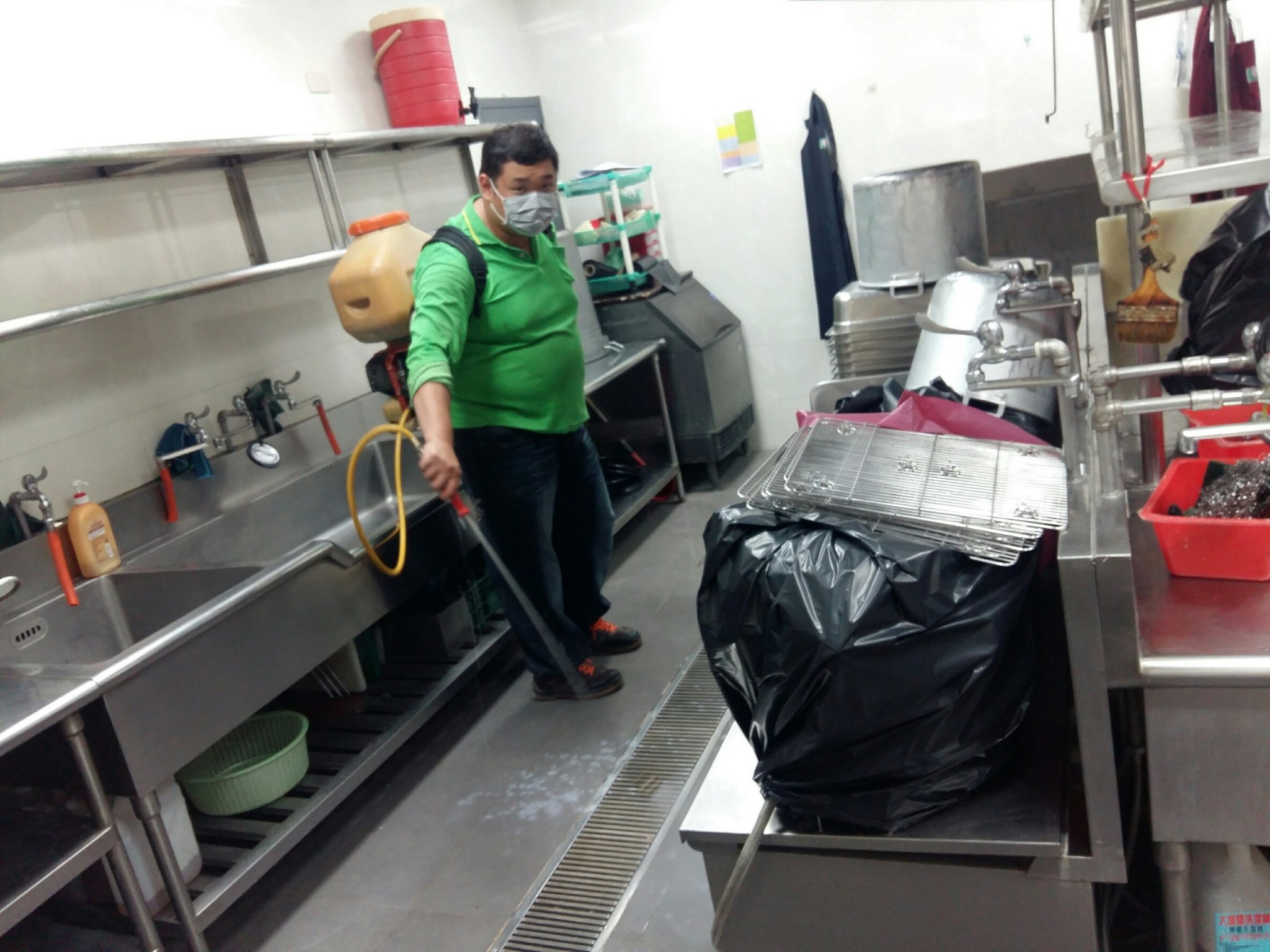 餐廳廚房除蟲消毒